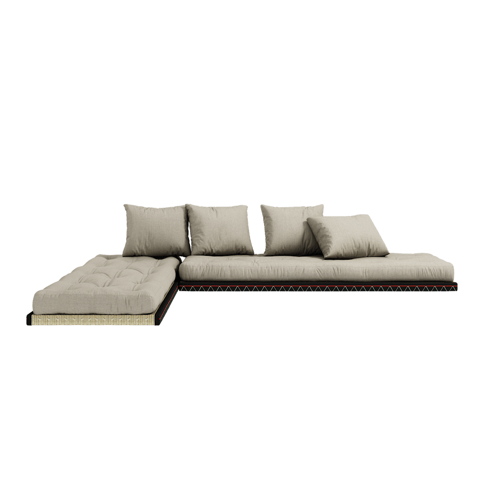 Karup Design CHICO LINEN W. 2 TATAMI 80 X 200 W. 2 CHICO MATTRESS SET LINEN