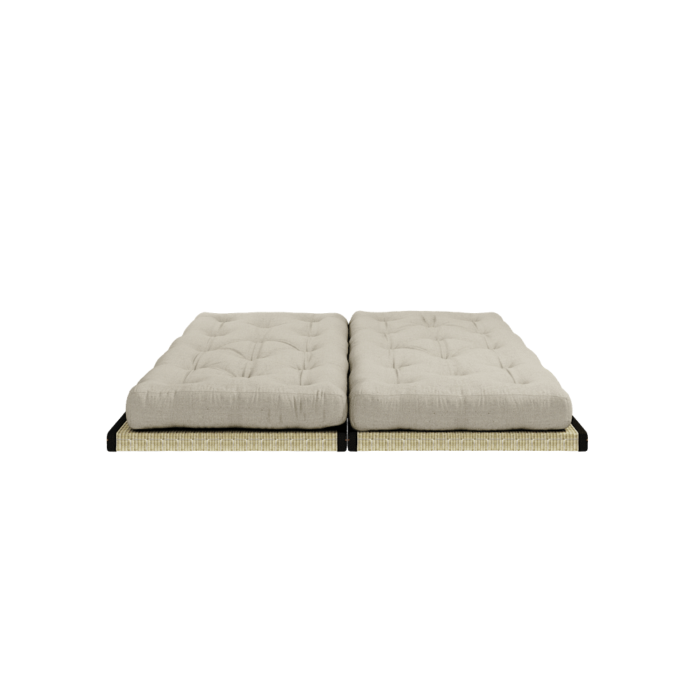 Karup Design CHICO LINEN W. 2 TATAMI 80 X 200 W. 2 CHICO MATTRESS SET LINEN