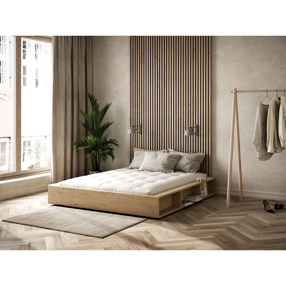 Karup Design ZIGGY BED CLEAR LACQUERED 140 X 200