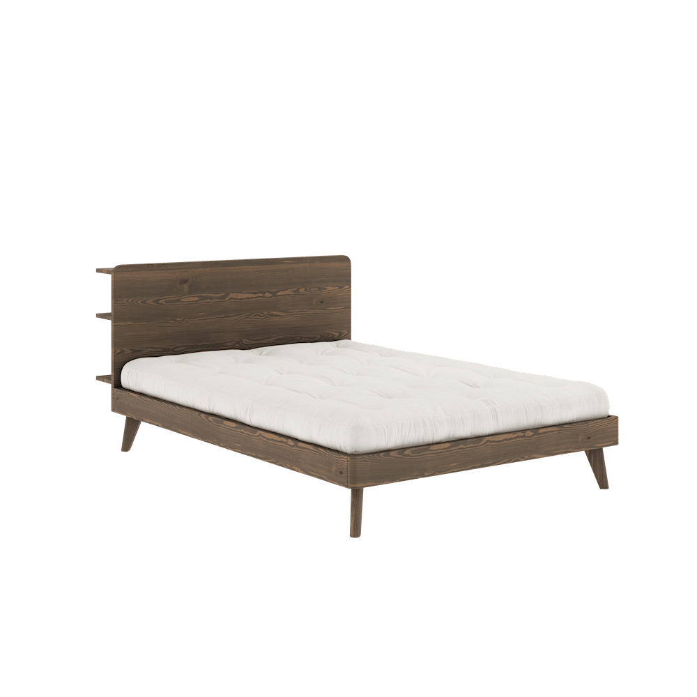 Karup Design RETREAT BED CAROB BROWN 140 X 200