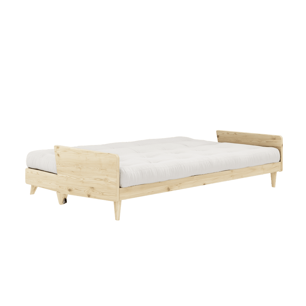 Karup Design INDIE CLEAR LACQUERED W. 5-LAYER MIXED MATTRESS NATURAL