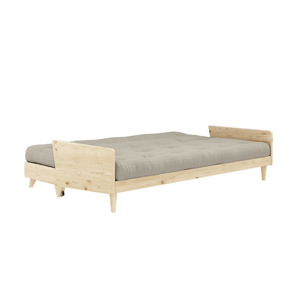 INDIE CLAIR LAQUE W. 5-COUCHE MIXTE MATELAS LIN