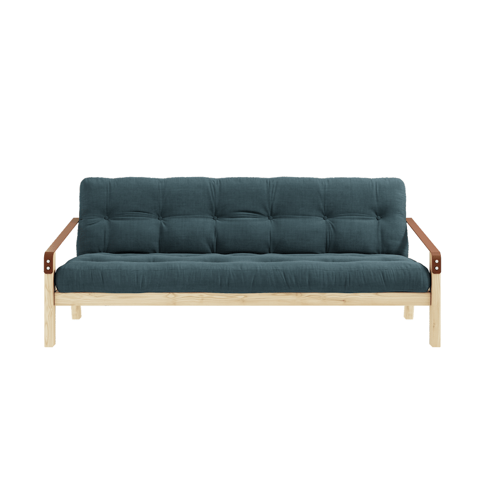 Karup Design POÉSIE CLAIR LAQUÉ W. MATELAS MIXTE 5 COUCHES BLEU PÂLE