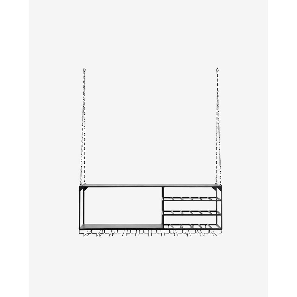 Nordal A/S LOFT rack/estante, L, negro