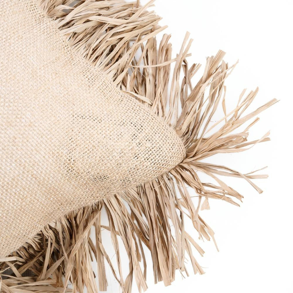 Bazar Bizar The Jute Bonita Cushion Cover - Natural - 30x50