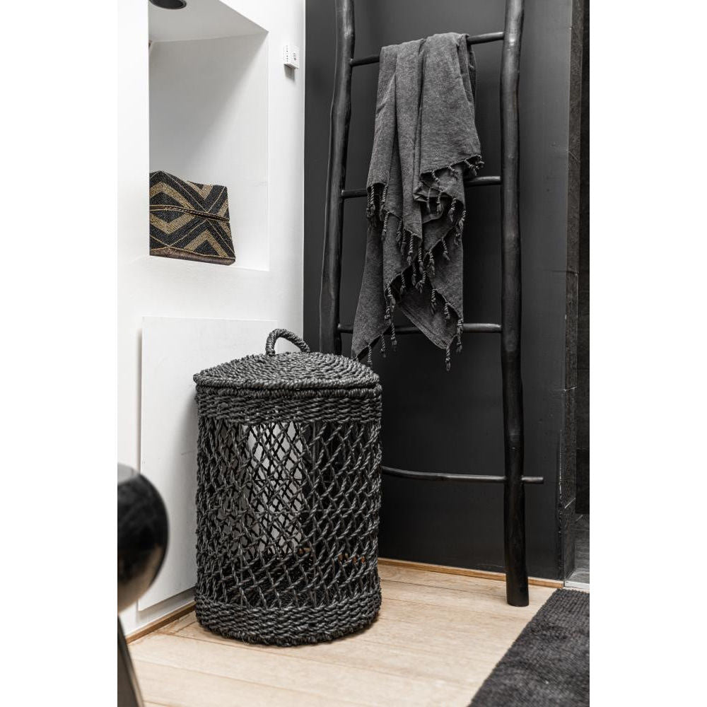 Bazar Bizarre The Laundry Basket-Negro-L