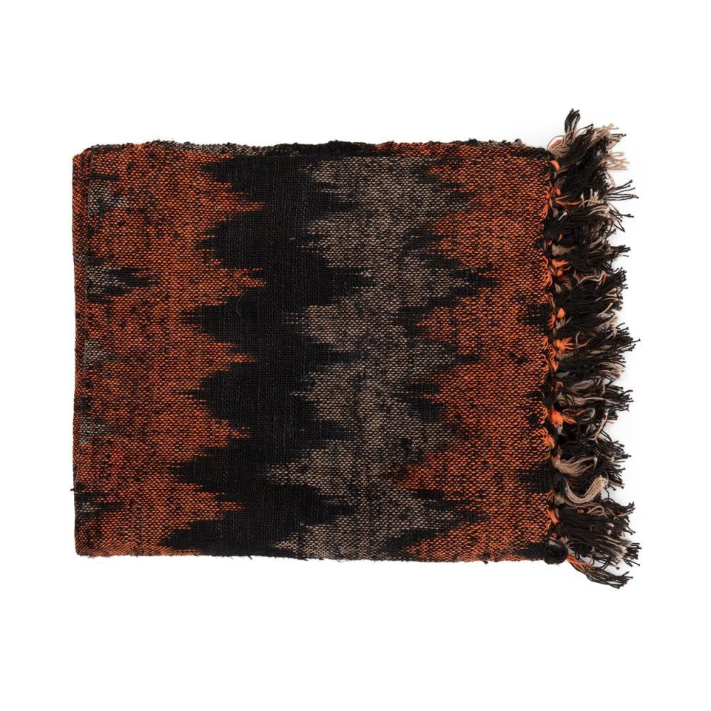 Bazar Bizar De il vous Plaid-Noir Orange