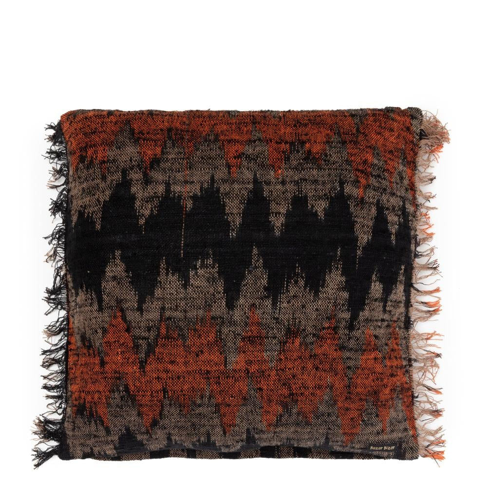 Housse de Coussin Bazar Bizarre The Oh My Gee-Orange-60x60 Noire