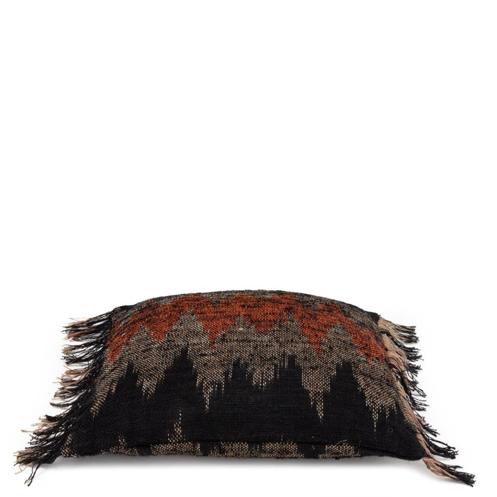 Housse de Coussin Bazar Bizarre The Oh My Gee-Orange-40x40 Noire