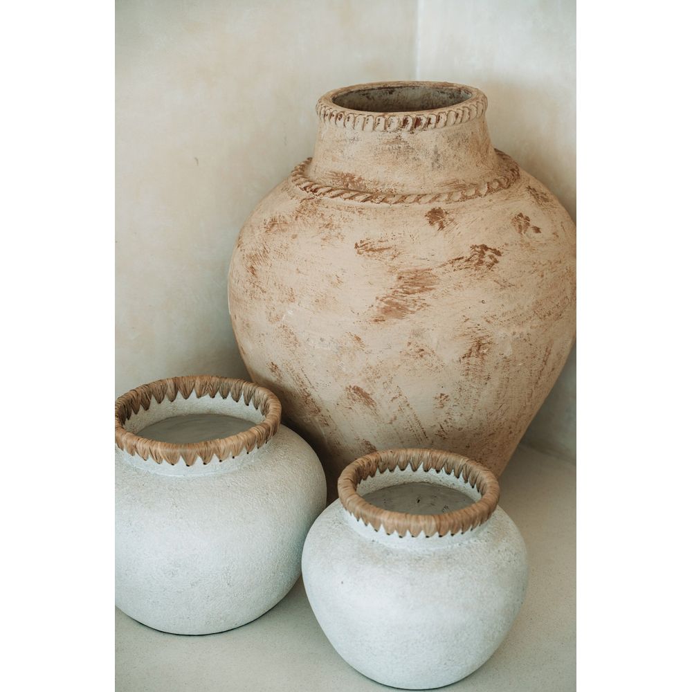 Bazar Bizar The Styly Vase - Concrete Natural - L