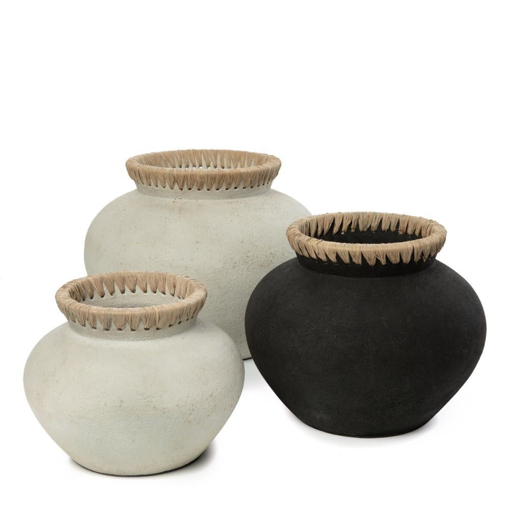 Bazar Bizar The Styly Vase - Black Natural - M