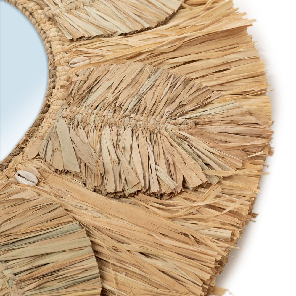 Bazar Bizarre The Palm Tree Mirror-Natural-M