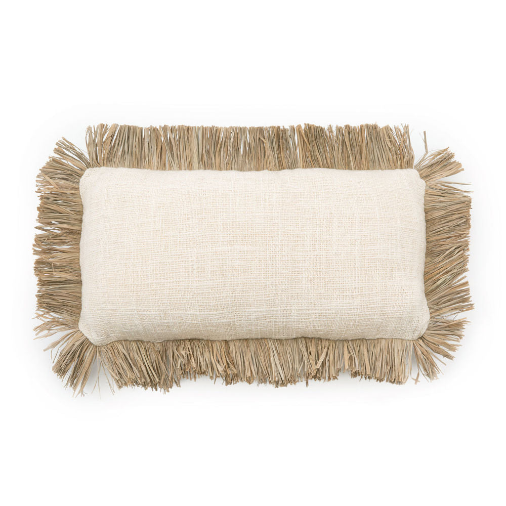 Housse de Coussin Bazar Bizar De Saint Tropez-Blanc Naturel - 30x50