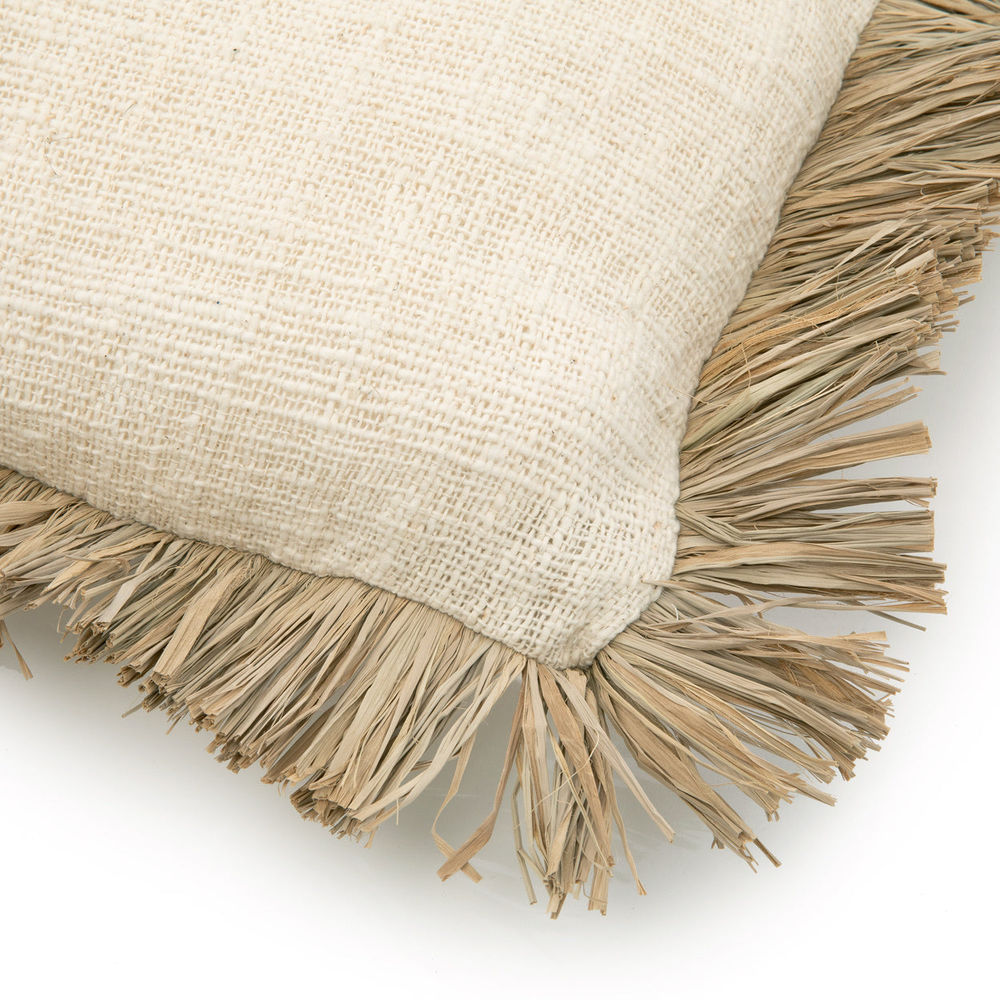 Housse de Coussin Bazar Bizar De Saint Tropez-Blanc Naturel - 30x50