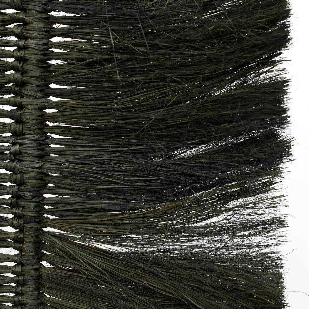 Bazar Bizarre Das Raffia Palme ira-Schwarz-Set von 6