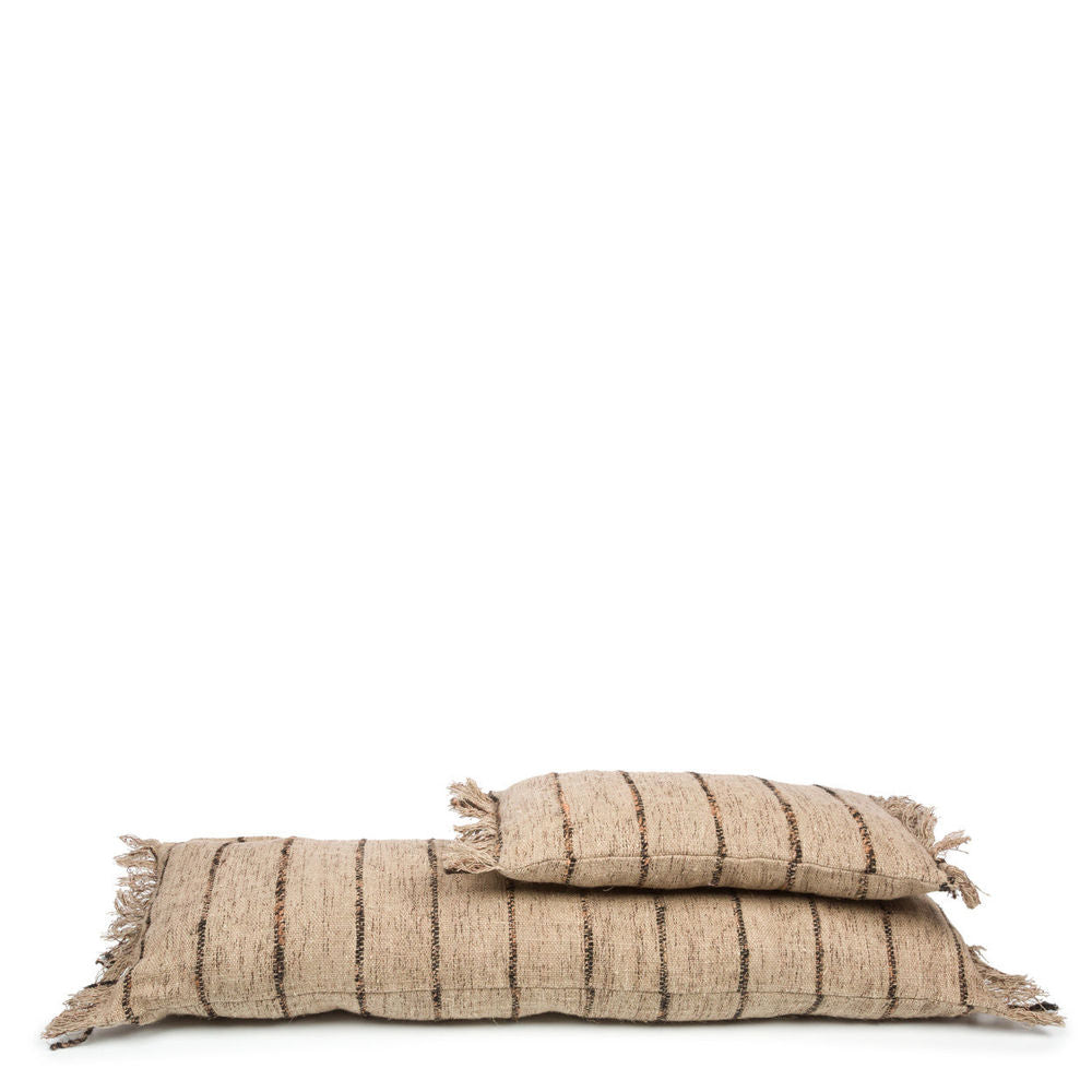 Bazar Bizar De Oh My Gee Kussenhoes - Beige Zwart - 30x50