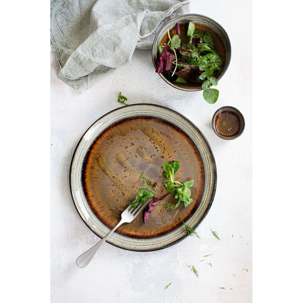 Bazar Bizar l'assiette à dîner Comporta-L-lot de 4