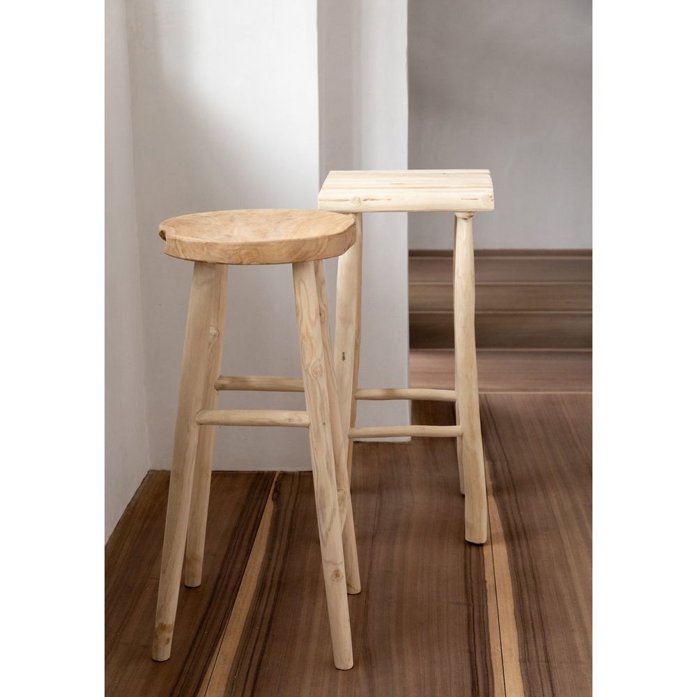 Tabouret de bar Bazar Bizarre The Kedut-Naturel