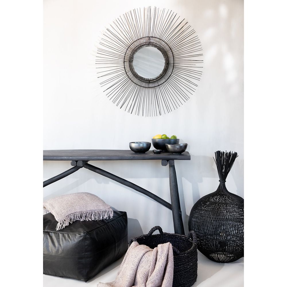 Bazar Bizarre Le Miroir Tropical-Noir-L