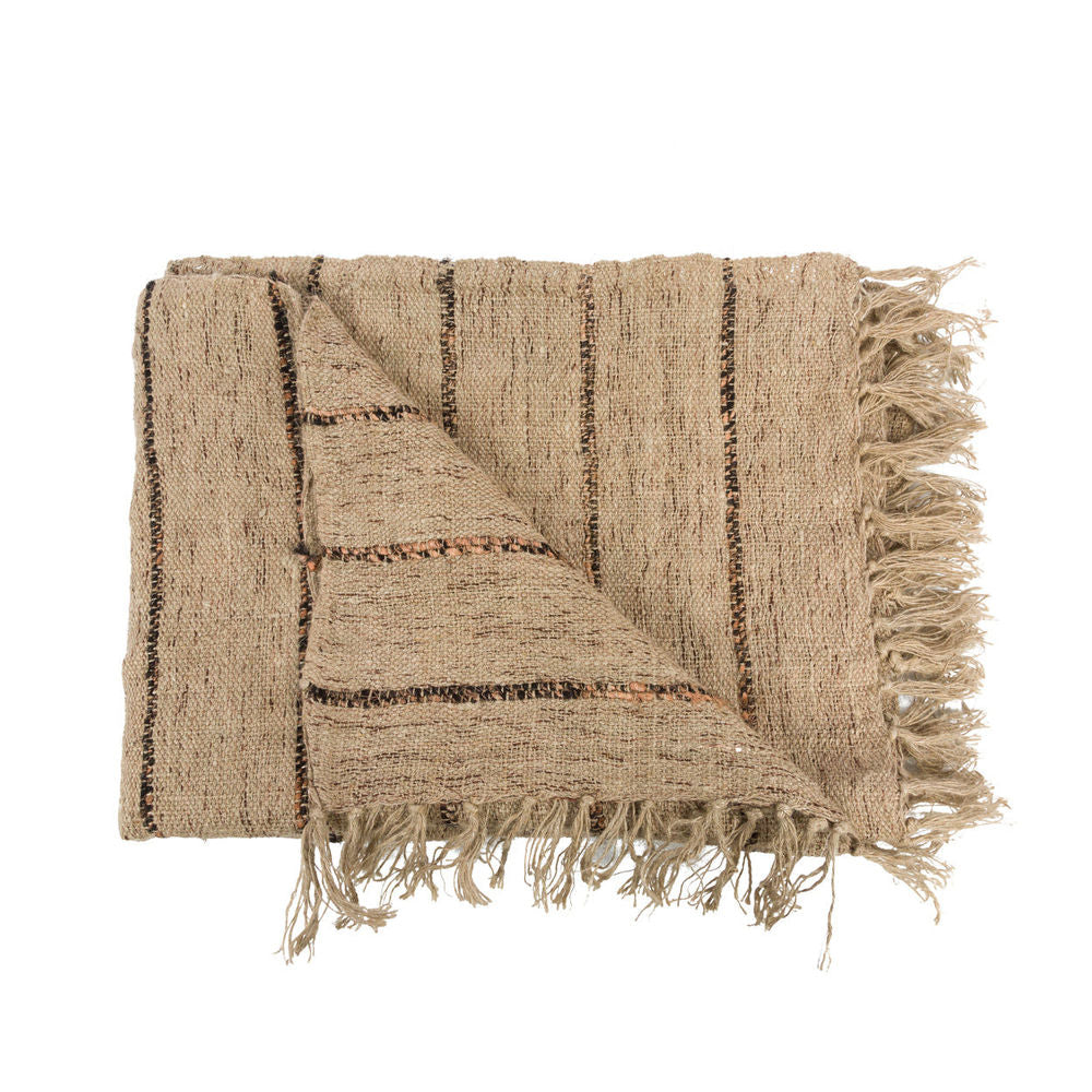 Bazar Bizar De S'il vous Plaid - Beige Zwart