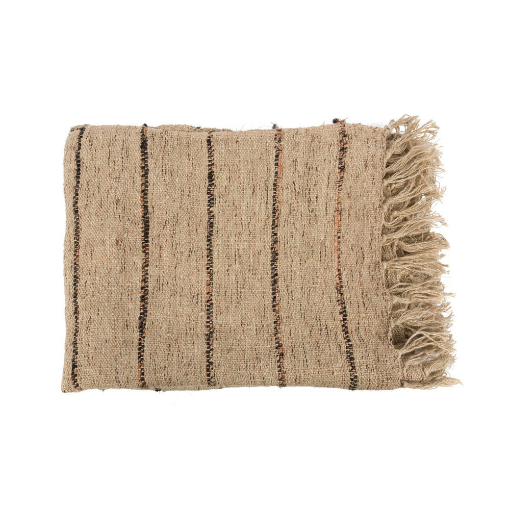 Bazar Bizar De S'il vous Plaid - Beige Zwart