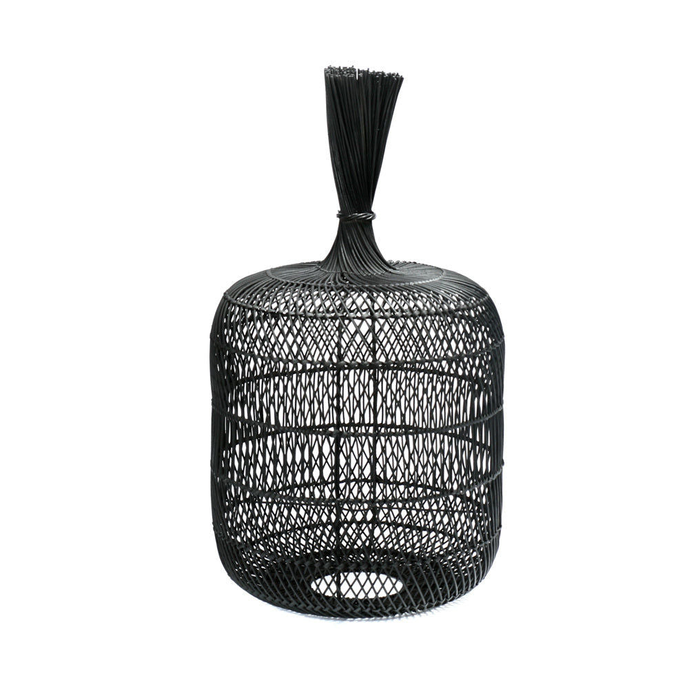 Bazar Bizar Lampadaire The Dumpling-Suspension-Noir-L