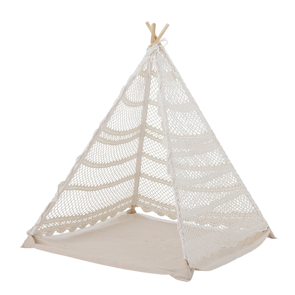 Bloomingville MINI Herle Kinder Tipi, Natuur, Katoen