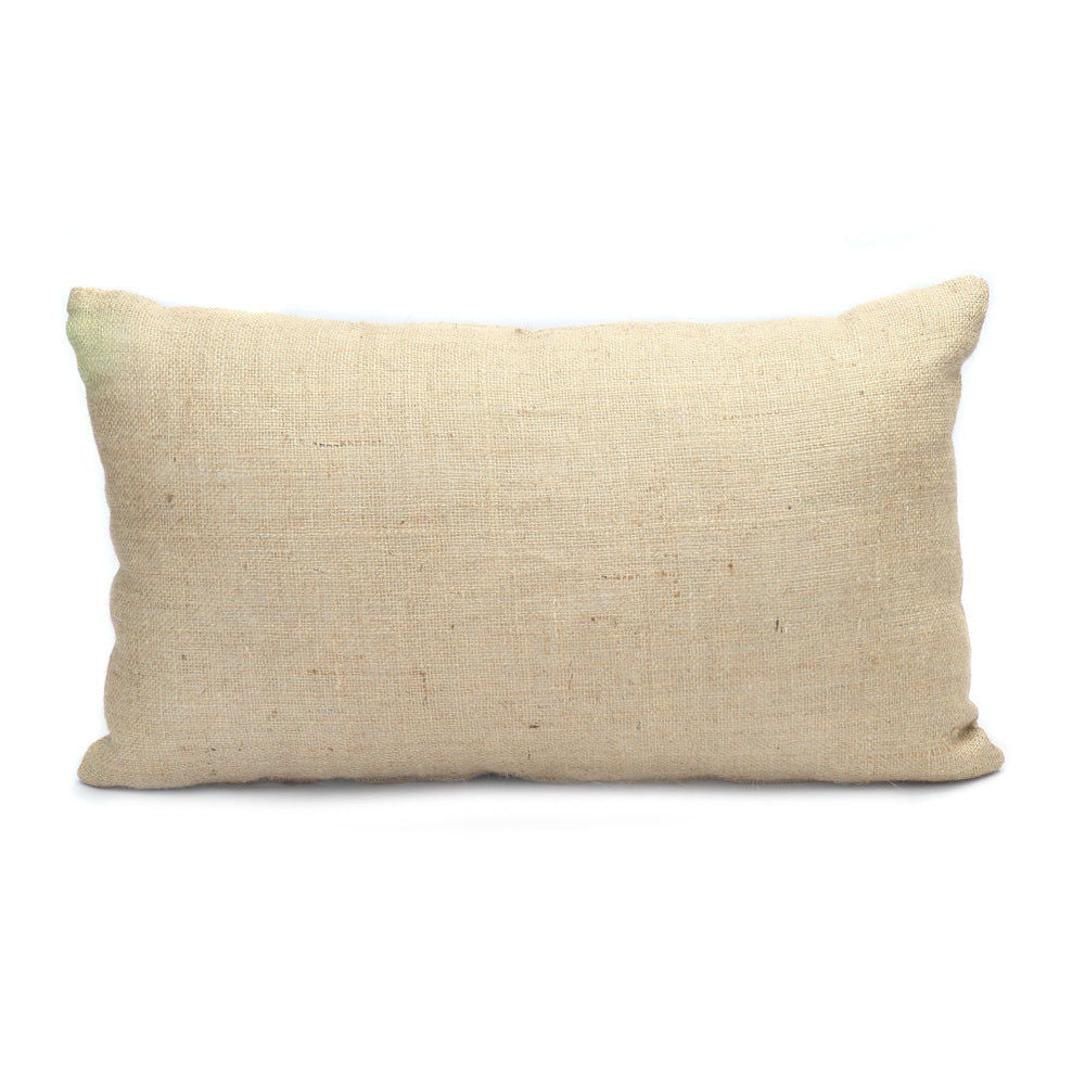 Housse de Coussin Bazar Bizar De Jute - Naturel - 60x35