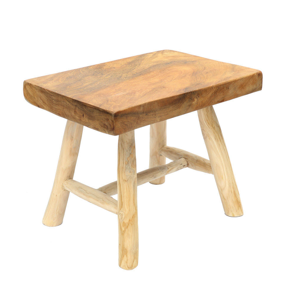 Bazar Bizar The Kediri Stool - Natural