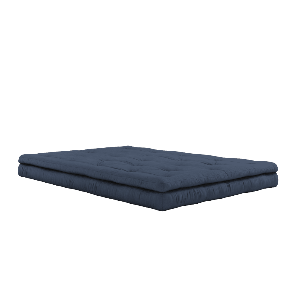 Karup Diseño SOFÁ ABRECHA NAVY W. 3 CINTURÓN DE CUERO MARRÓN