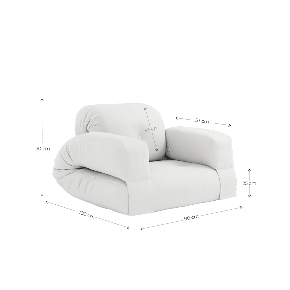 Karup Design HIPPO CHAIR OUTDOOR WHITE