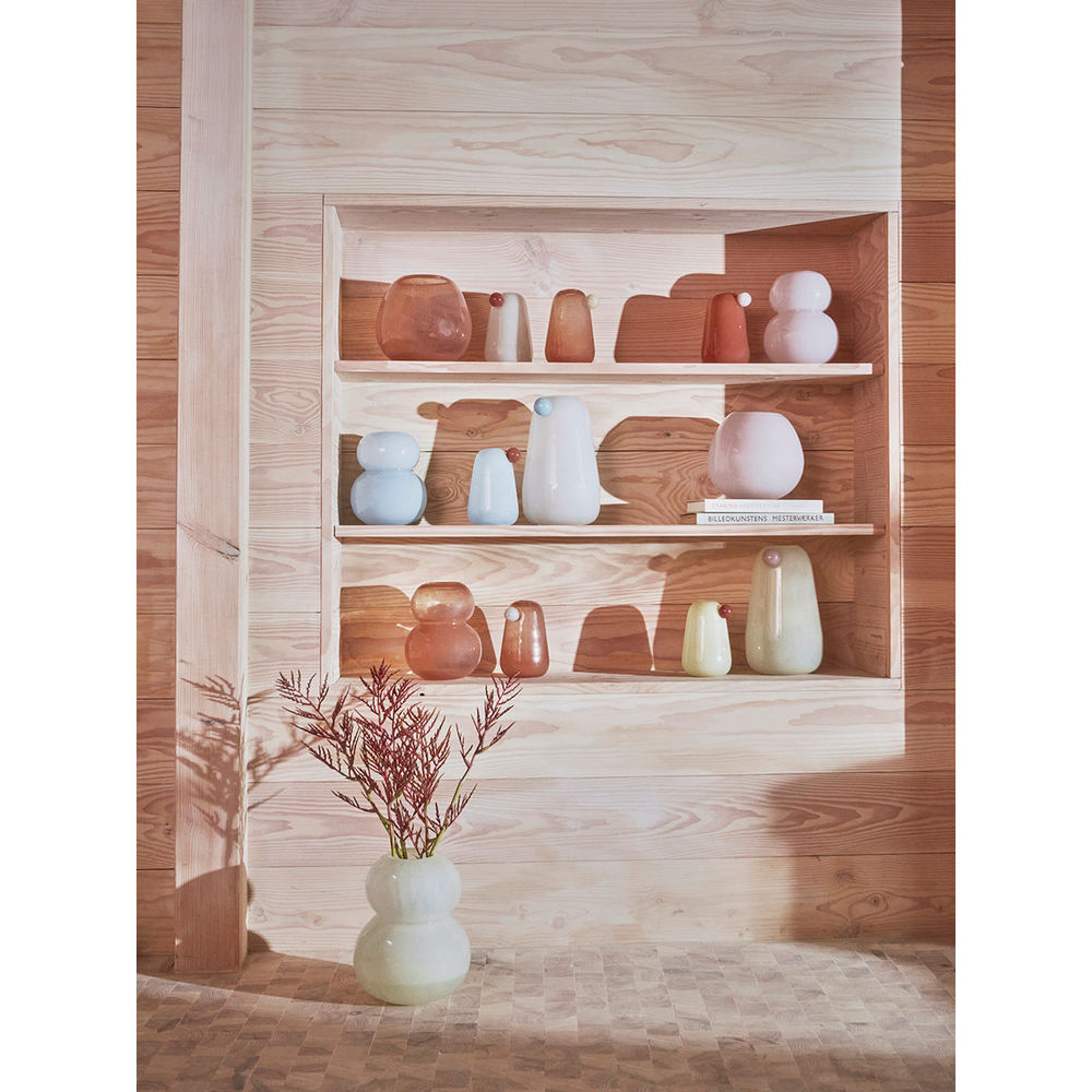 OYOY LIVING Vase Lasi-Klein-Rose