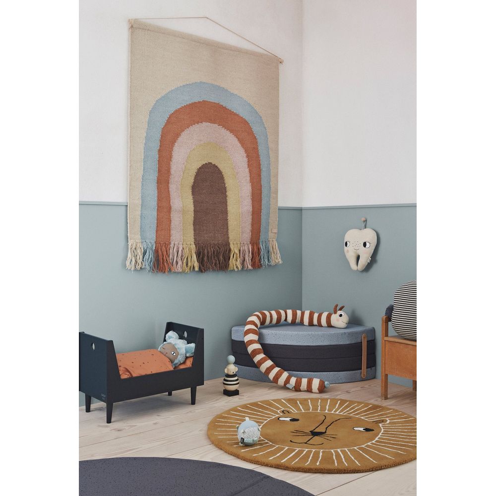 OYOY MINI Follow The Rainbow Wall Rug - Multi