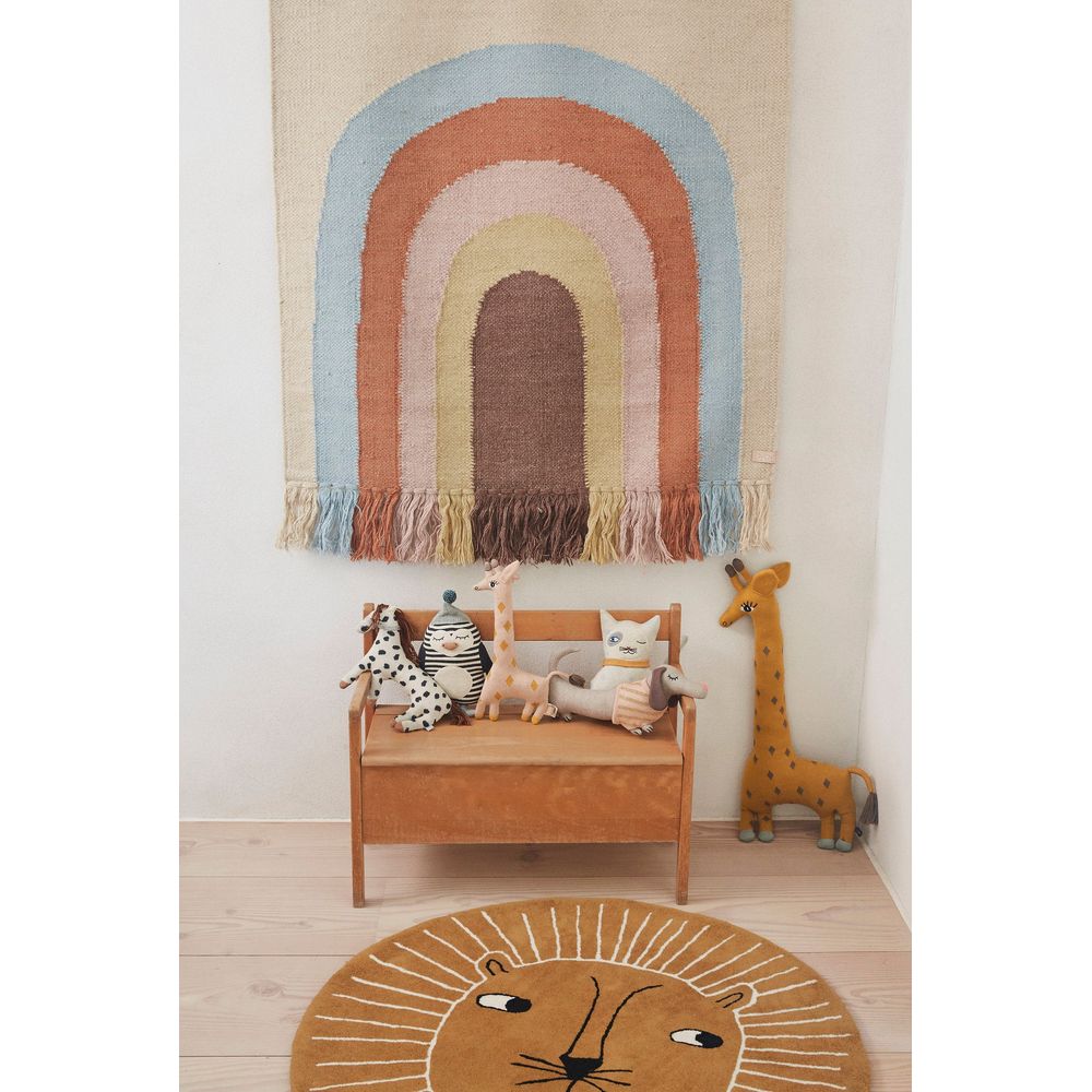 OYOY MINI Follow The Rainbow Wall Rug - Multi