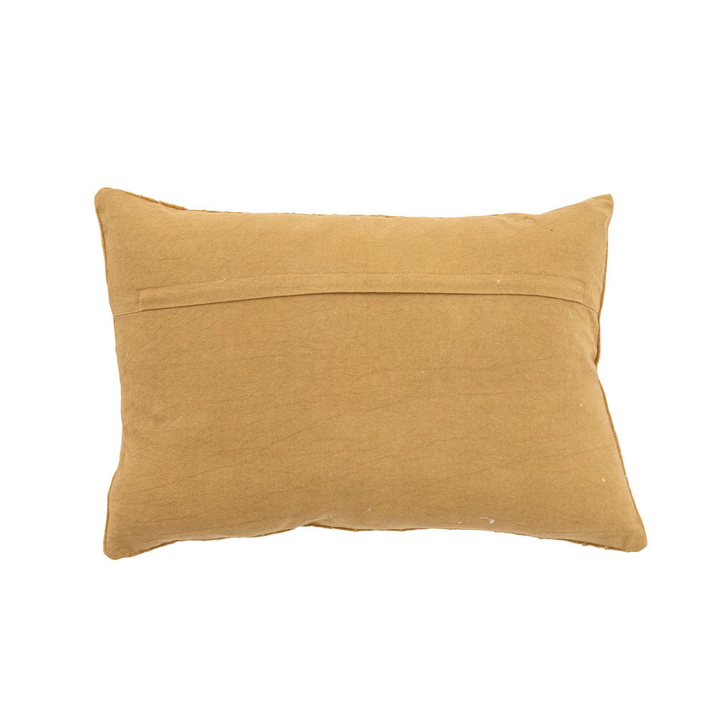 Bloomingville Coussin Hillac, Jaune, Coton