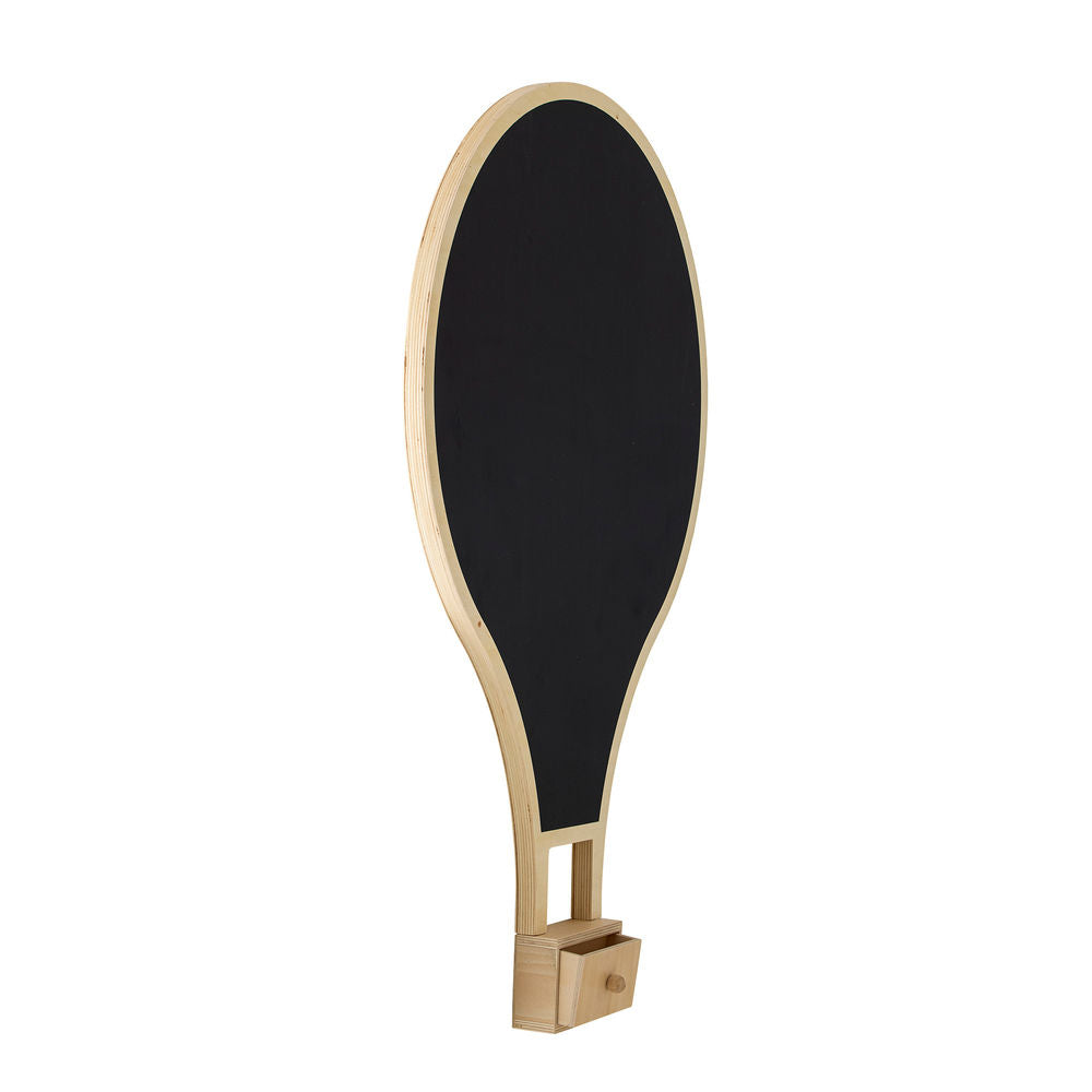 Bloomingville MINI Valona Schoolboard, negro, contrachapado