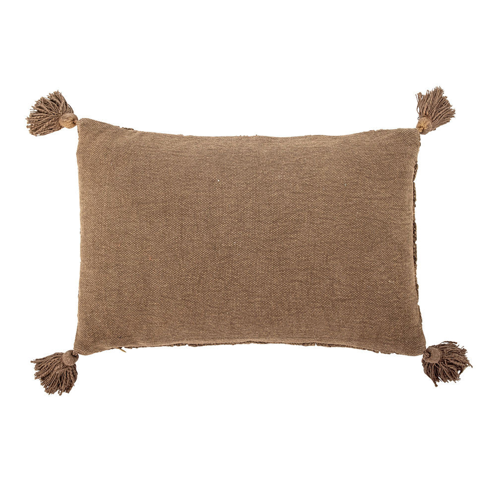 Bloomingville Coussin Auna, Marron, Coton