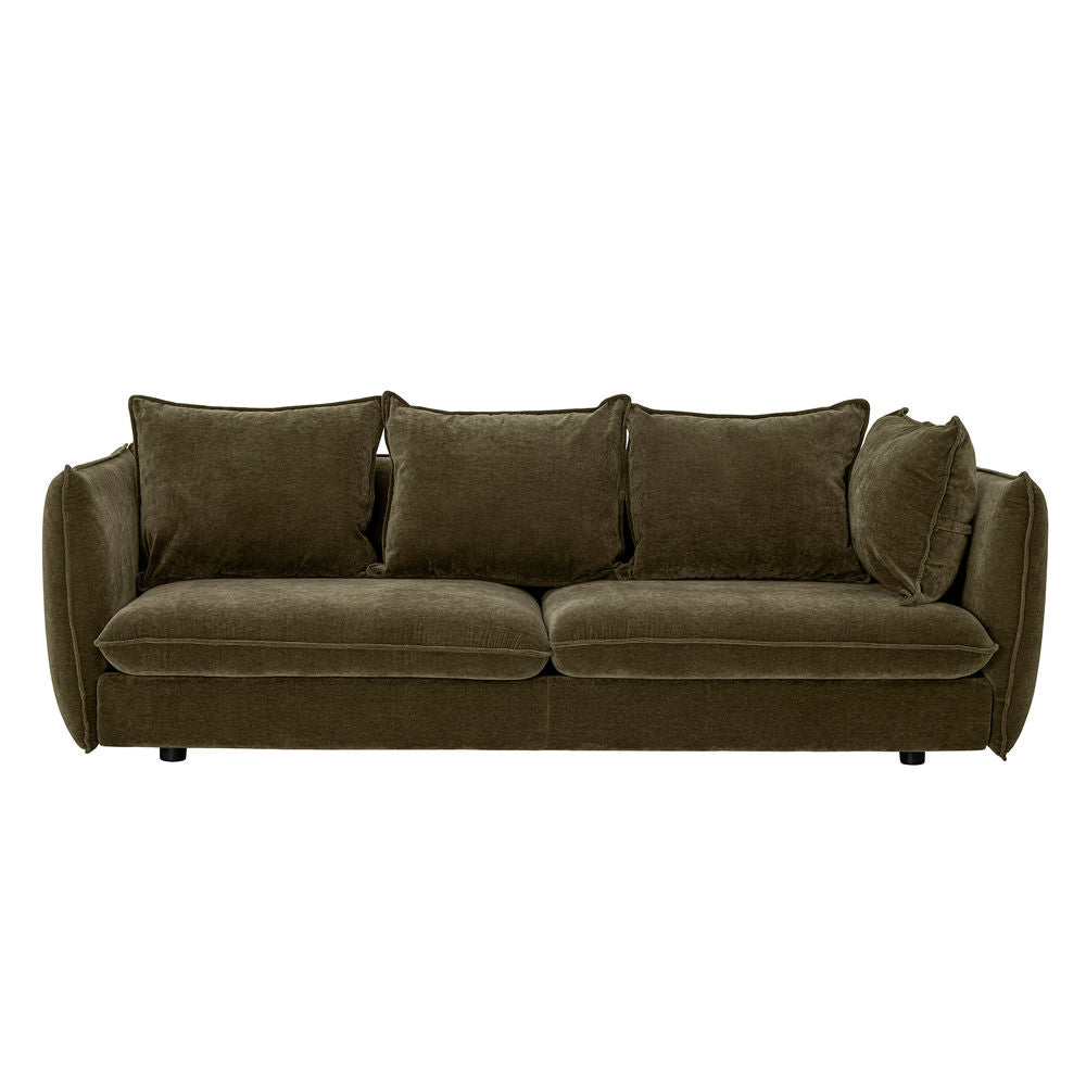 Blooming ville Austin Sofa, grün, recyceltes Polyester