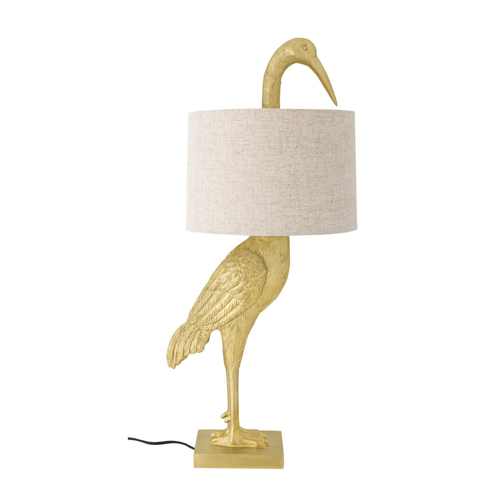 Kreative Kollektion Heron Tisch lampe, Gold, Poly resin