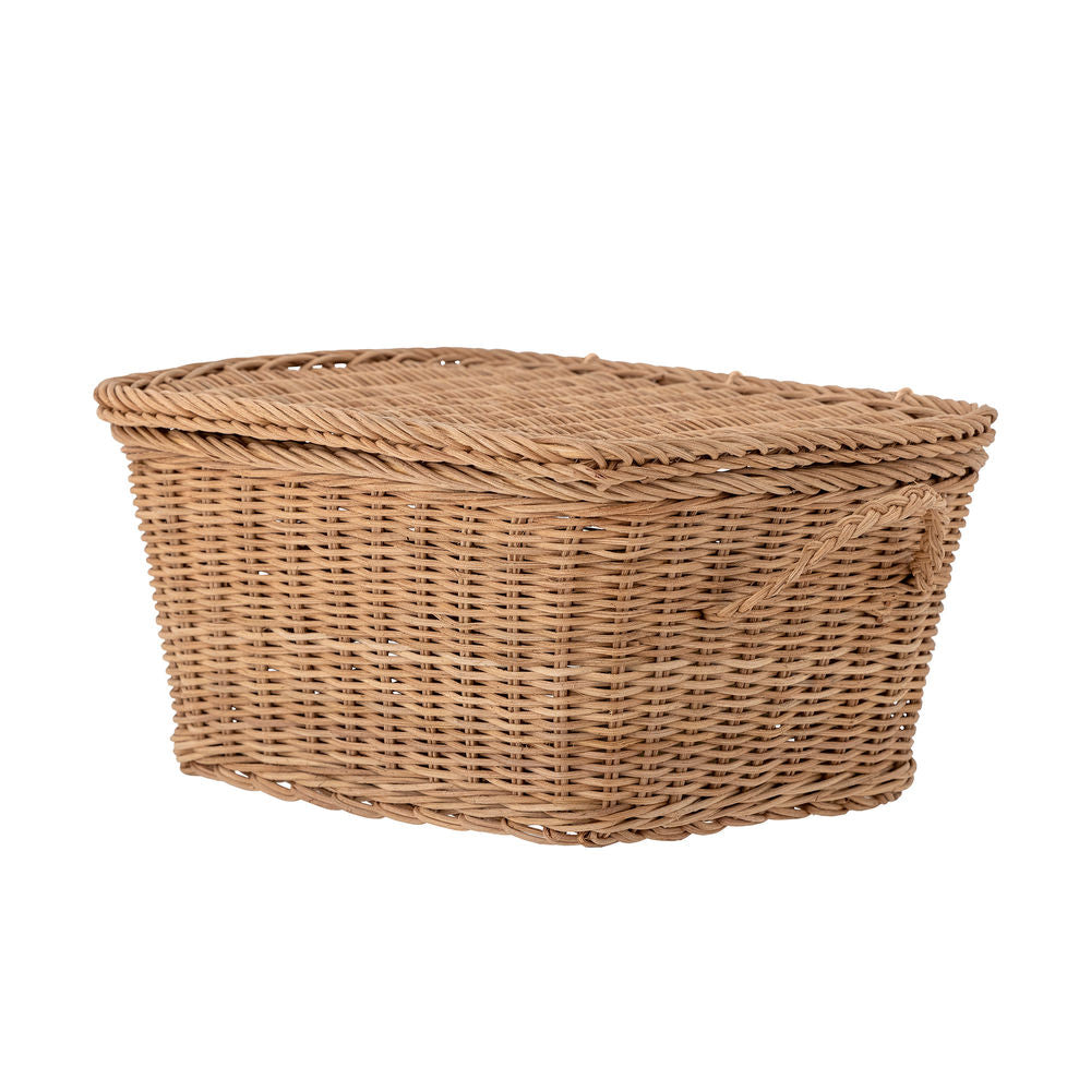 Creative Collection Kosta panier avec couvercle, Nature, Rattan