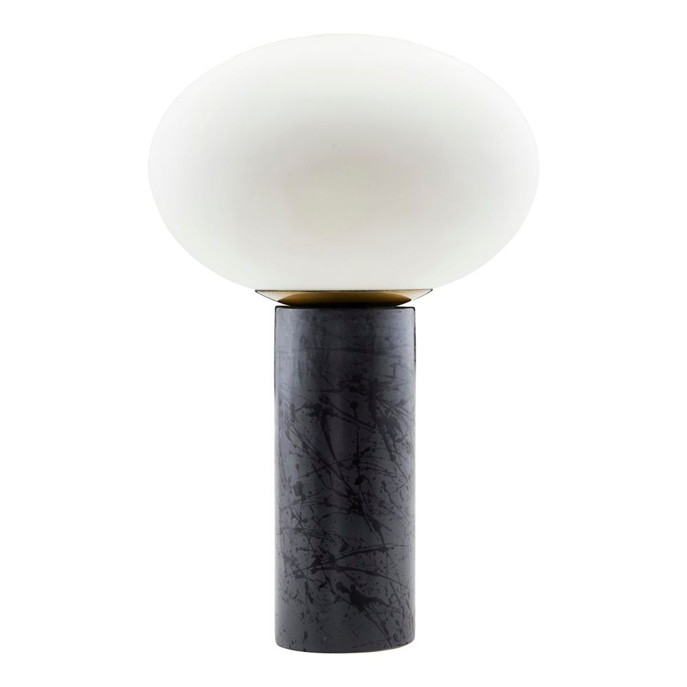 Lampe de table House Doctor, Opale, Blanc Noir