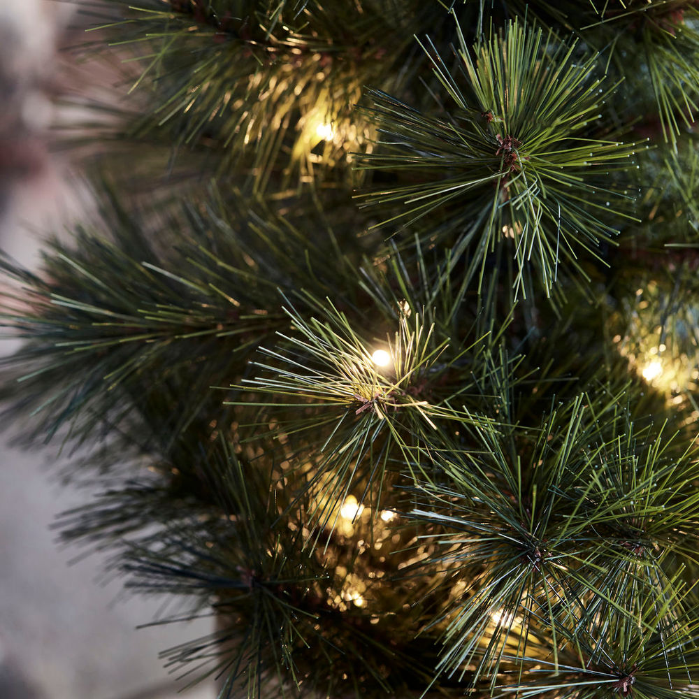 House Doctor Árbol de Navidad con luces LED, Pinus, Naturaleza