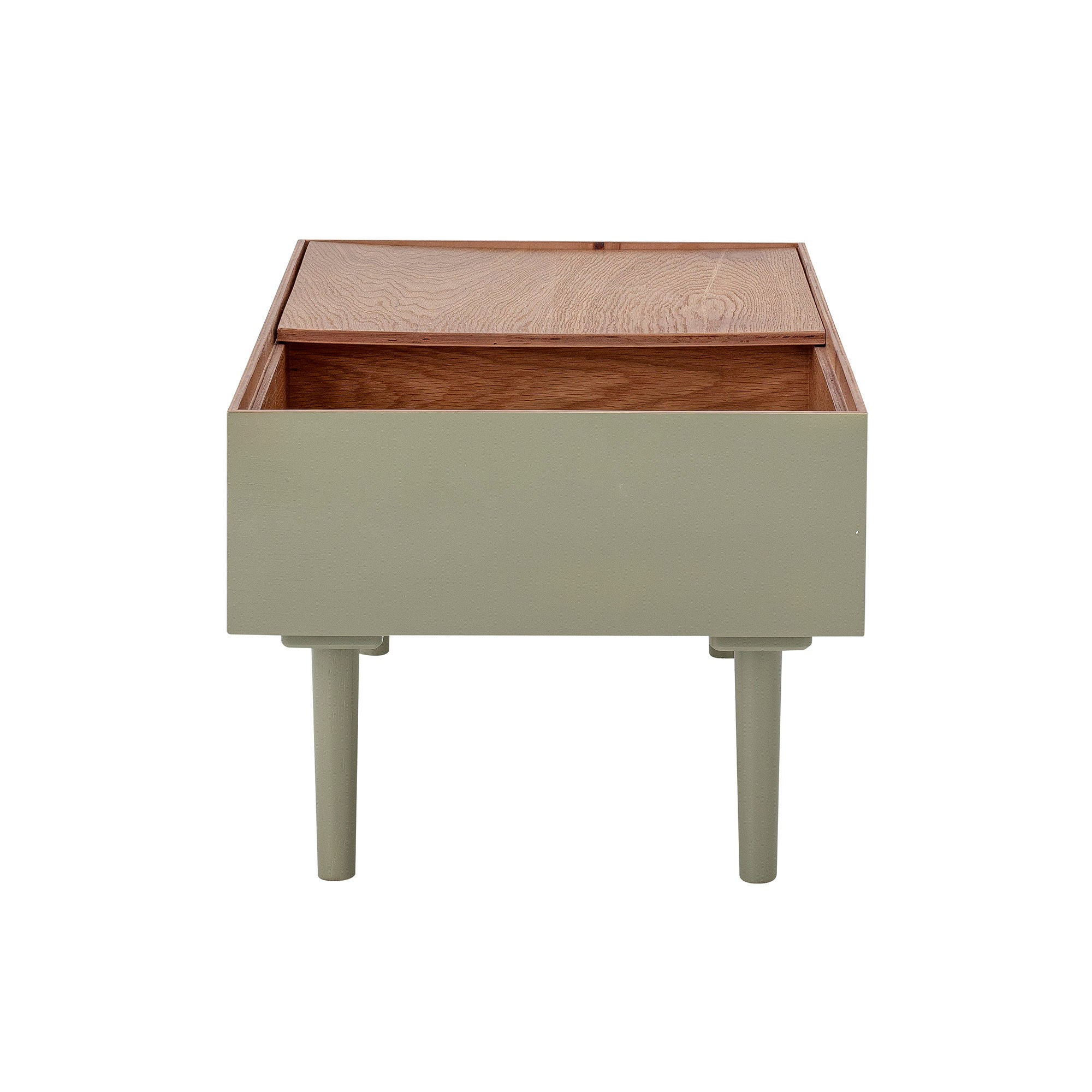 Bloomingville MINI Table d'appoint Favne, Vert, Contreplaqué