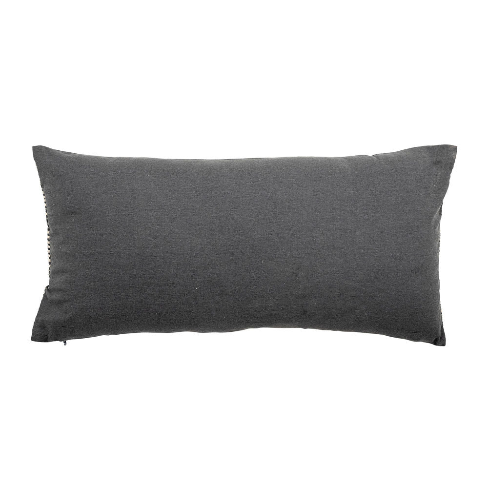 Bloomingville Coussin Brechia, Gris, Coton