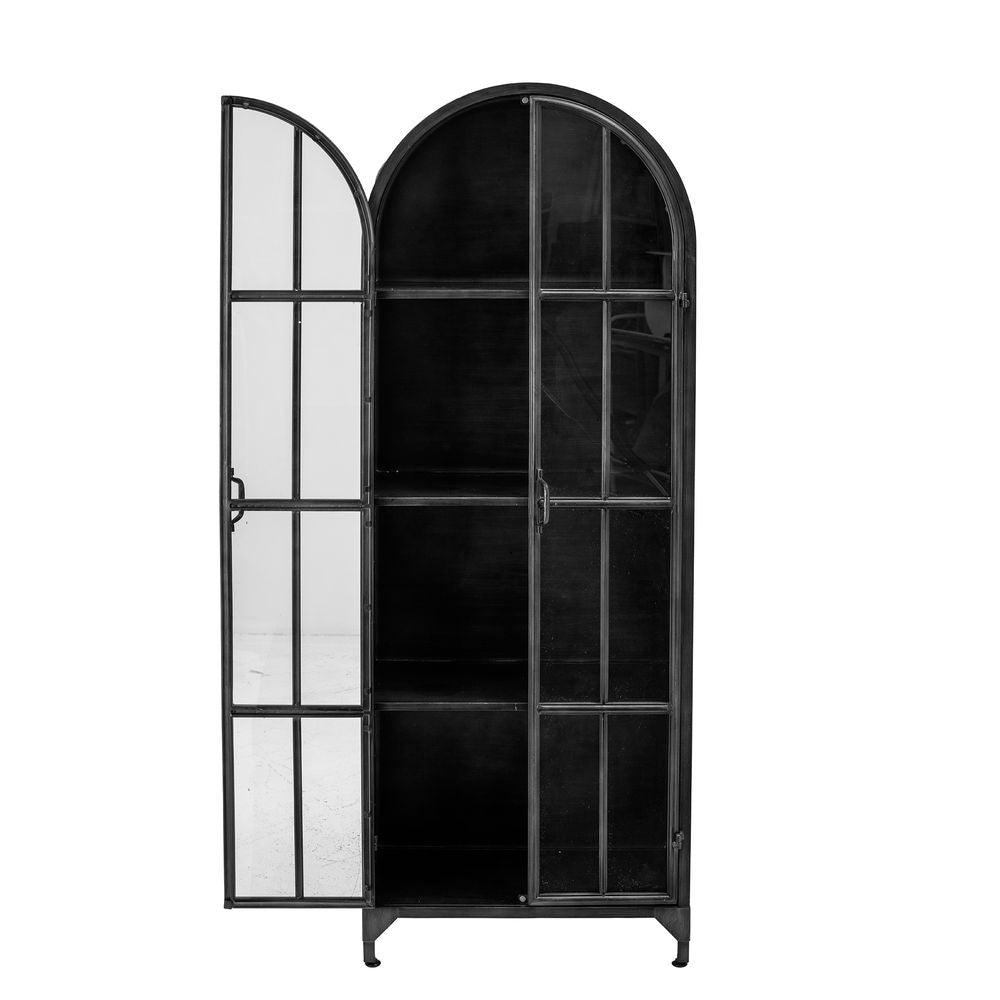 Bloomingville Gabinete Papole, Negro, Metal