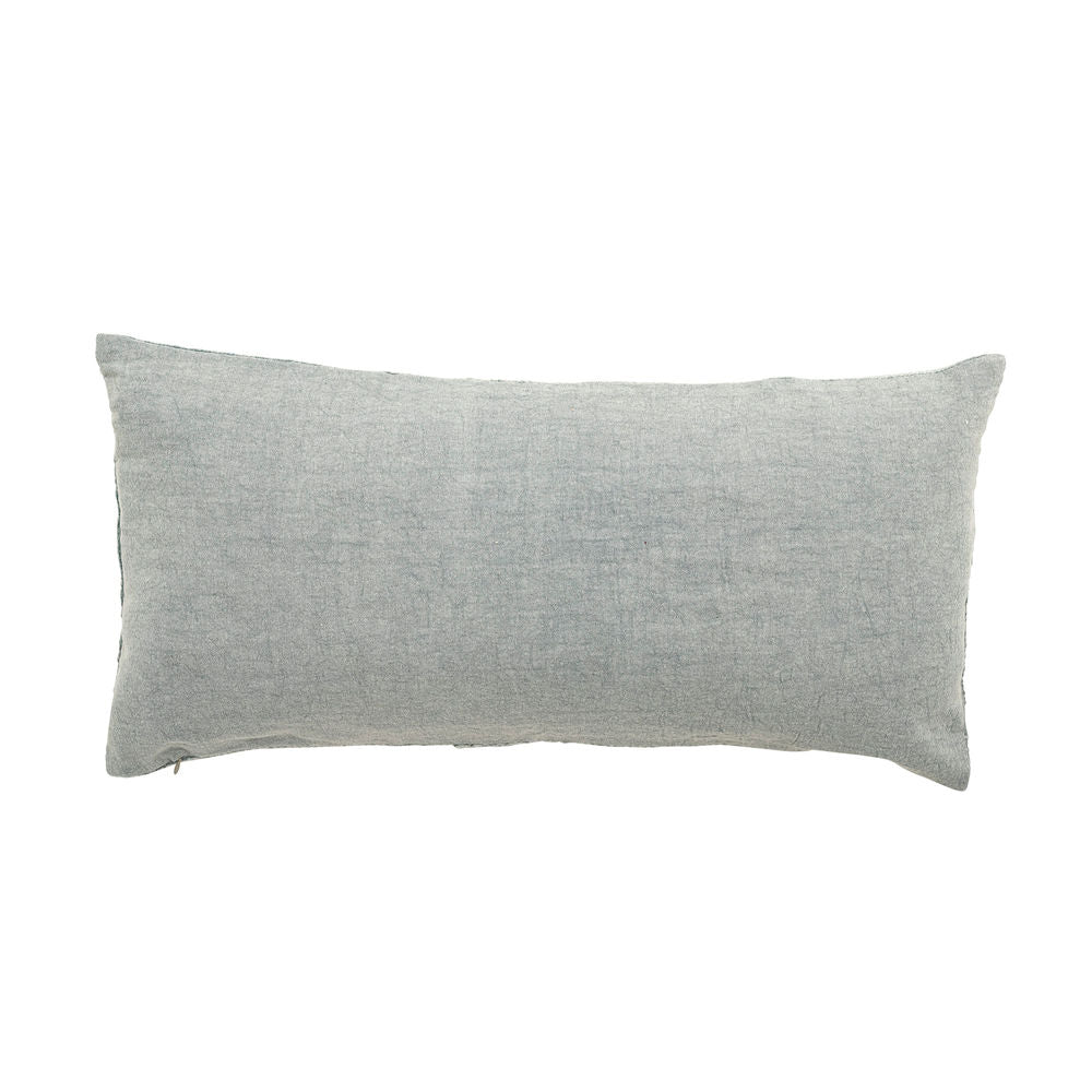 Creative Collection Acerra Cushion, Green, Cotton