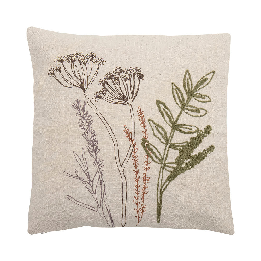 Bloomingville Coussin Bea, Nature, Coton