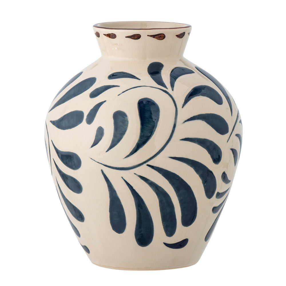 Blooming ville Heikki Vase, Blau, Steinzeug