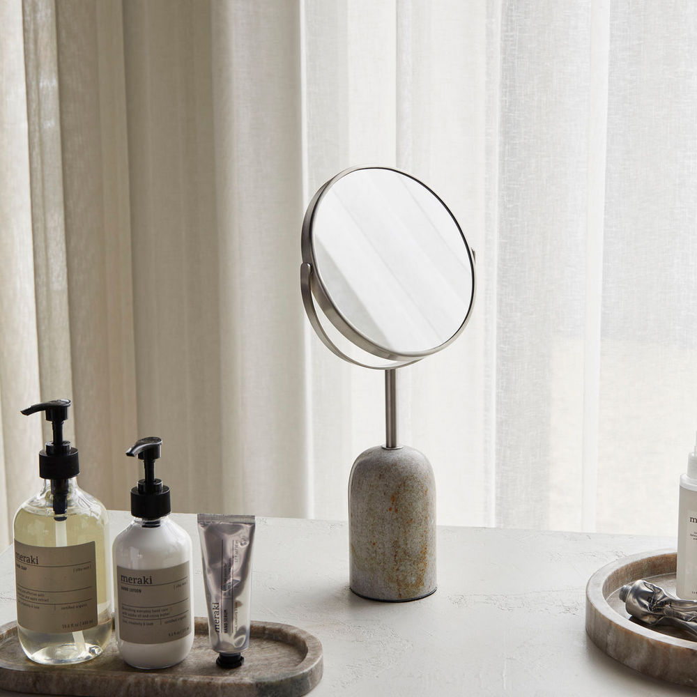 Meraki Miroir double-face, MKMarble, Beige