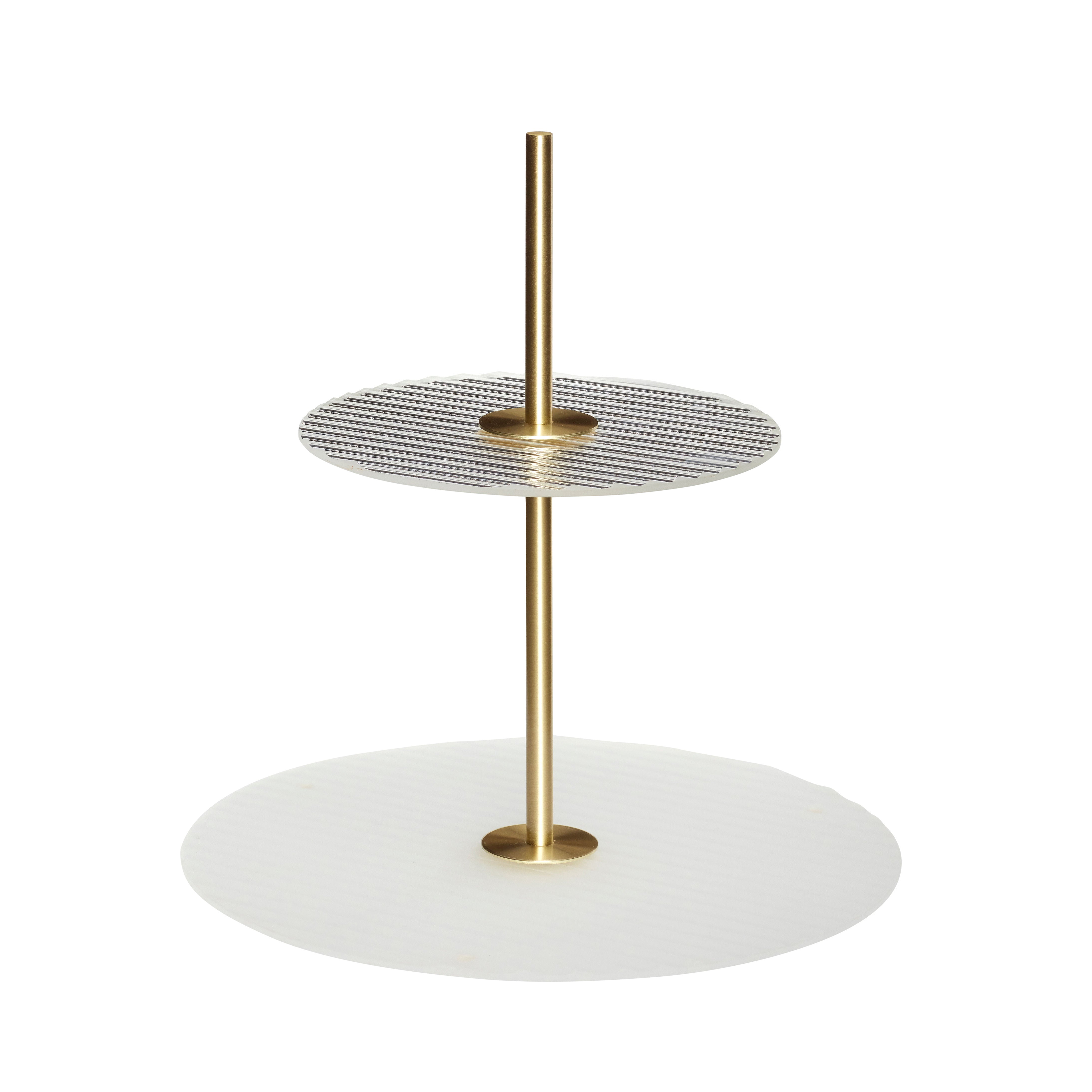 Hübsch Ripple Etagere Structure/Laiton